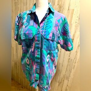 Vintage Wrangler Button Down